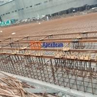 Pre-embedment for clad rack