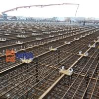 Pre-embedment for clad rack