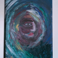 漩 (2024.05) / 胡芝妤 / 油彩、畫布 / 購藏: 320000