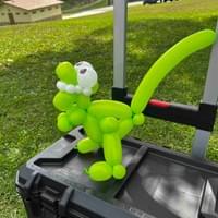 Dinosaur balloon animal