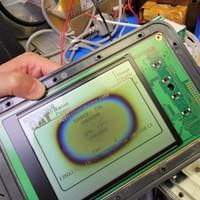 有問題的顯示板