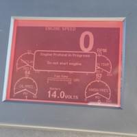 有問題的顯示板