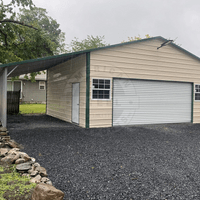 Metal Garage in Godley 