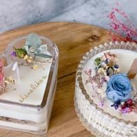 Floral Soy Wax Candle