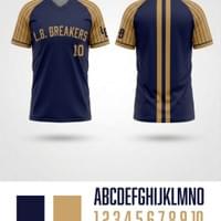 L.B. BREAKERS様　昇華Tシャツモックアップ