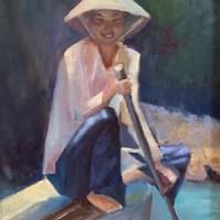 Lady Selling Bananas 