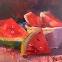 Red And Juicy Water Melon