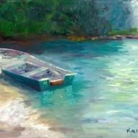 Turquoise Boat