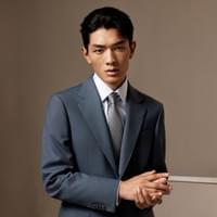 "Island Fleece"Light Navy Suit