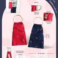 手提包插画刺绣系列