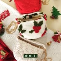 圣诞元素Mochi手提斜挎包