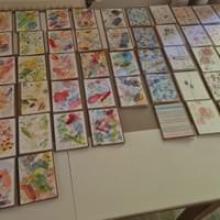 Réalisation de petits carnets à l'aquarelle pour un mariage