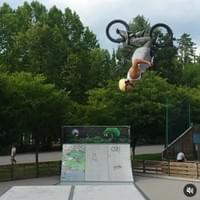 Vol de bourdon en bmx