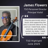 Temple Symphony Orchestra June 2025 Highlight - James Flowers