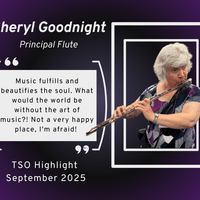 Temple Symphony Orchestra September 2025 - Sheryl Goodnight