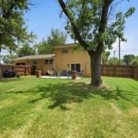 Backyard with Privacy Fence