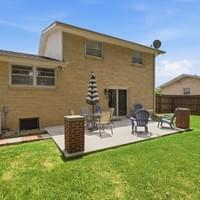 Exterior backyard with privacy
