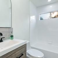 Guest bath after