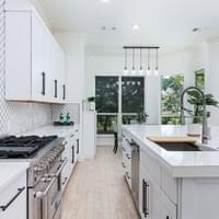 Kitchen after