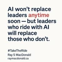 Leaders, Take The Ride of AI