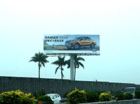 FORD RANGER-高速公路廣告 國道T霸  TBAR看板