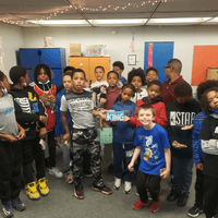 Elementary School Dream Kings during programming
