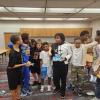 Elementary School Dream Kings during programming