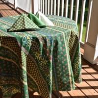 4871G-Olive & Mimosas Green