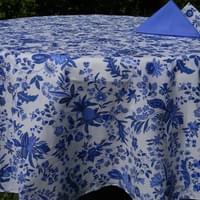 3469BW - Versailles Blue/White