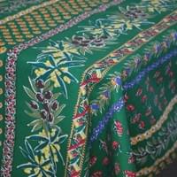 3870G-Olives & Mimosas Green