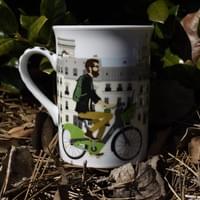 Bicycle Mug 4"