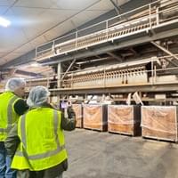 加州杏仁果工廠參訪