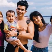 Family Beach Day at East Coast