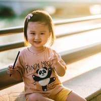 Joyful Moment at Merlion Park