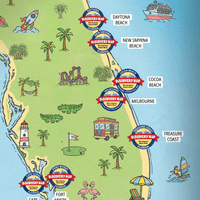 8 Maps Throughout Florida