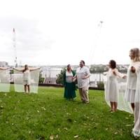 Rachel Mink, Samanta Lestavel (Spirits), Joanna Dionis Ross (Sāvitrī), Elias Wilson (Satyavān), Laura Wachsmann, Cassandra Doyle (Spirits)