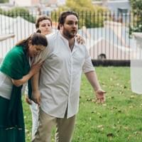 Joanna Dionis Ross (Sāvitrī), Jeremy Boulton (Death), Elias Wilson (Satyavān), Samanta Lestavel, Laura Wachsmann (Spirits)