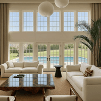  Custom Stationary  Drapes