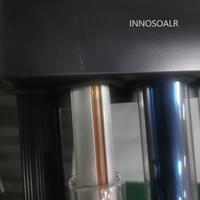 U-tube collector taken apart