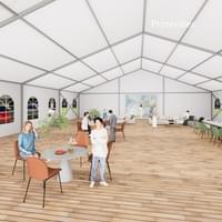 Herringbone commerical tent 03