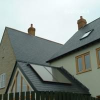 Collectors on Euro roof