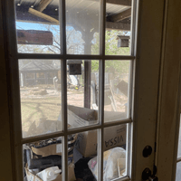 Wood Shop has dirty windows. Our window cleaning team has fun. 