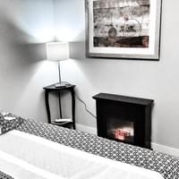 The huge masterbedroom