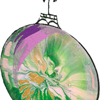 Décoration sur sapin de noel