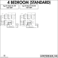 Lentor Mansion 4 BR Standard