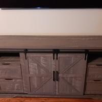 Entertainment Stand Assembled