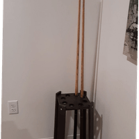 pool stick holder assembly