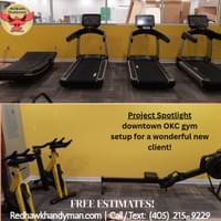 gym equipment assembly