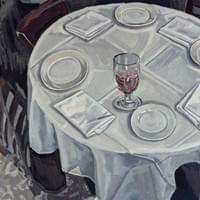 A Round Table 3 oil paint