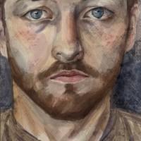 Your eyes 8*10" watercolor